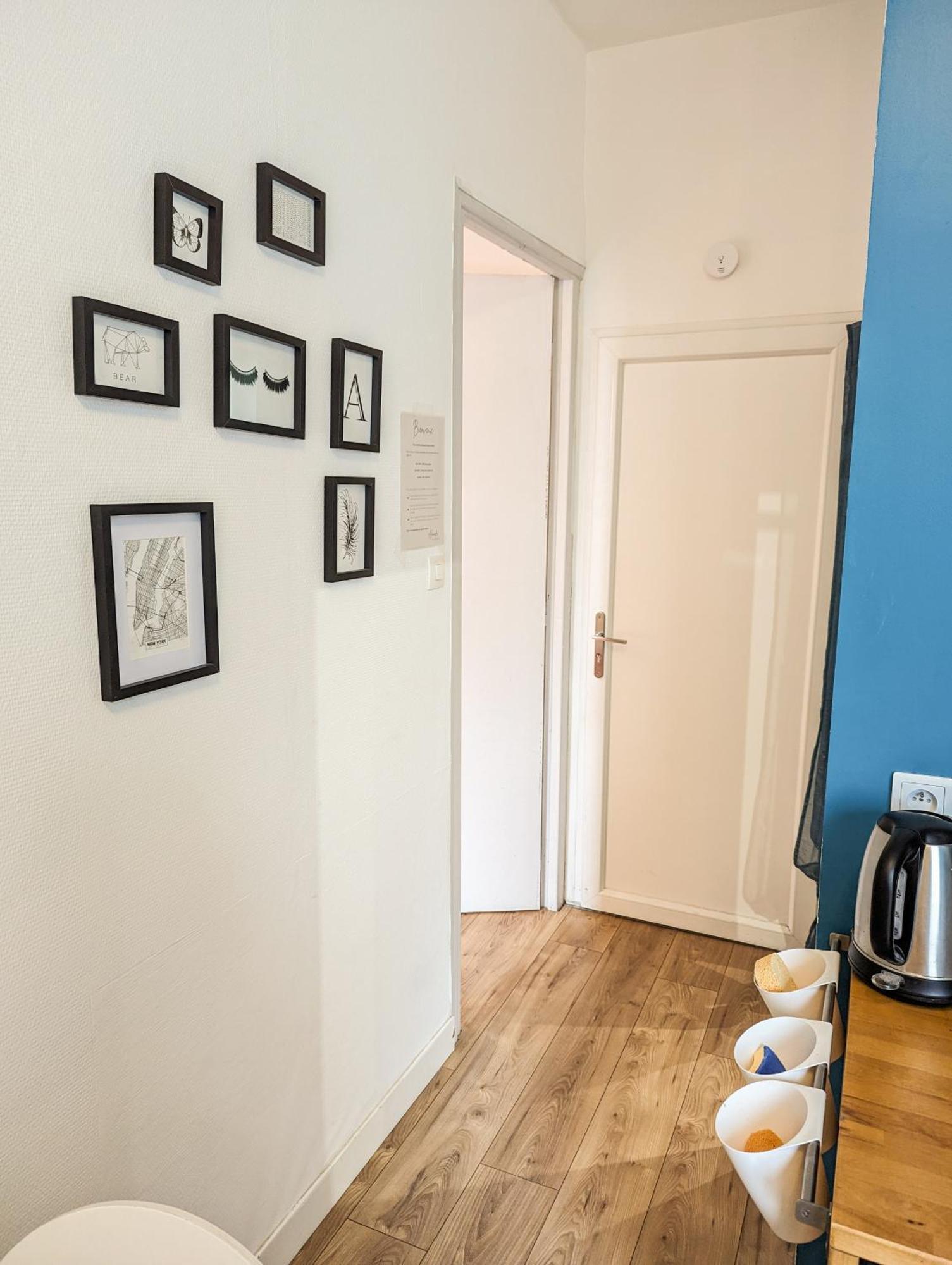 Le Cocon Bleu - Appartement Calme - Parking Gratuit - Fibre アラス エクステリア 写真